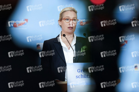 Pressestatemant der AfD-Bundestagsfraktion in Berlin