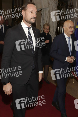 Kronprinz Haakon von Norwegen in Hamburg