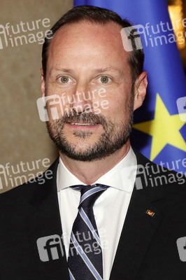 Kronprinz Haakon von Norwegen in Hamburg