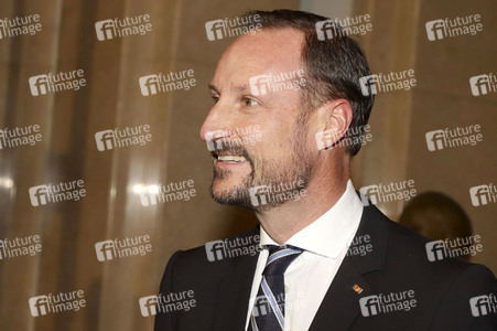 Kronprinz Haakon von Norwegen in Hamburg