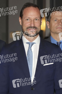 Kronprinz Haakon von Norwegen in Hamburg