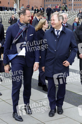 Kronprinz Haakon von Norwegen in Hamburg