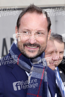 Kronprinz Haakon von Norwegen in Hamburg