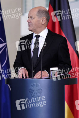 Empfang von Jens Stoltenberg im Kanzleramt in Berlin