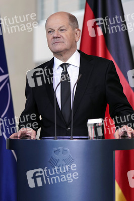 Empfang von Jens Stoltenberg im Kanzleramt in Berlin