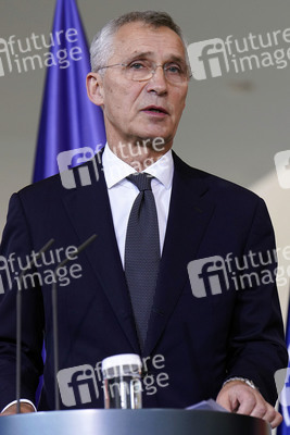 Empfang von Jens Stoltenberg im Kanzleramt in Berlin