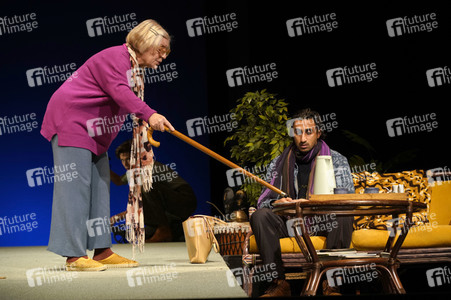 Theaterprobe 'Die Maria und der Mohamed' in Berlin