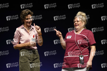 Theaterprobe 'Die Maria und der Mohamed' in Berlin