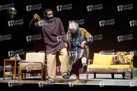 Theaterprobe 'Die Maria und der Mohamed' in Berlin