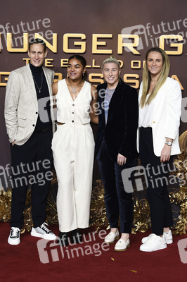 Filmpremiere 'Die Tribute von Panem - The Ballad of Songbirds & Snakes' in London
