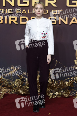 Filmpremiere 'Die Tribute von Panem - The Ballad of Songbirds & Snakes' in London