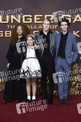 Filmpremiere 'Die Tribute von Panem - The Ballad of Songbirds & Snakes' in London