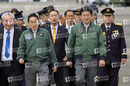 Zeremoine der Air Self-Defense Force in Sayama