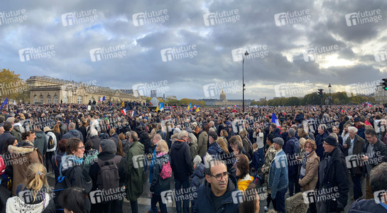 Marsch gegen Antisemitismus in Paris