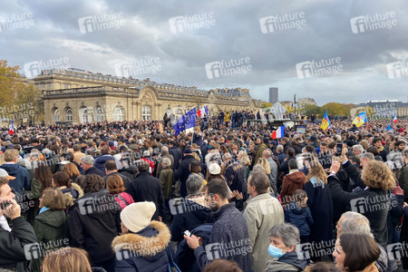 Marsch gegen Antisemitismus in Paris