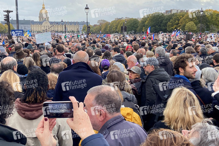 Marsch gegen Antisemitismus in Paris