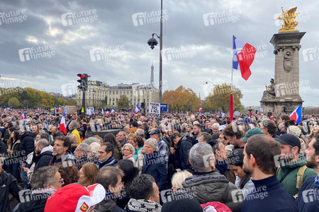 Marsch gegen Antisemitismus in Paris