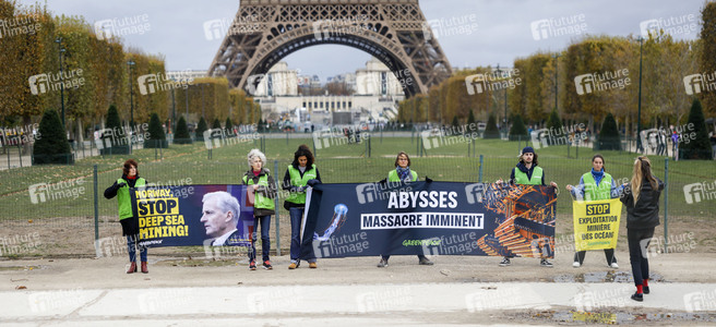 Greenpeace-Demo in Paris