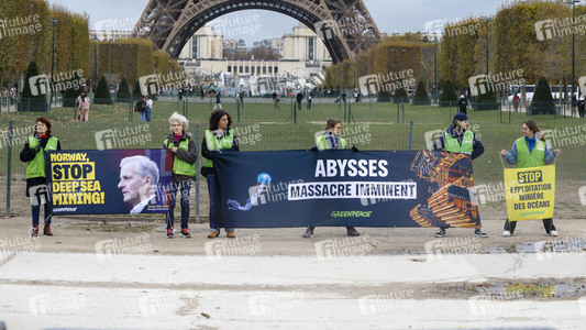Greenpeace-Demo in Paris