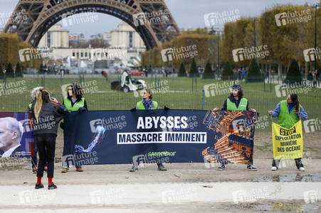 Greenpeace-Demo in Paris