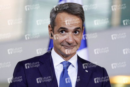 Empfang von Kyriakos Mitsotakis im Kanzleramt in Berlin