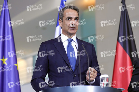 Empfang von Kyriakos Mitsotakis im Kanzleramt in Berlin