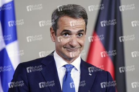 Empfang von Kyriakos Mitsotakis im Kanzleramt in Berlin
