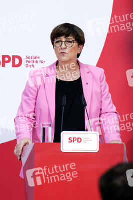 Pressekonferenz der SPD zu Beratungen aktueller Themen in Berlin