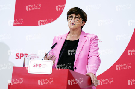Pressekonferenz der SPD zu Beratungen aktueller Themen in Berlin