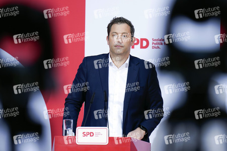 Pressekonferenz der SPD zu Beratungen aktueller Themen in Berlin