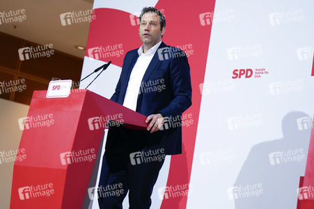 Pressekonferenz der SPD zu Beratungen aktueller Themen in Berlin