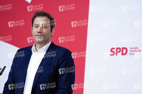 Pressekonferenz der SPD zu Beratungen aktueller Themen in Berlin