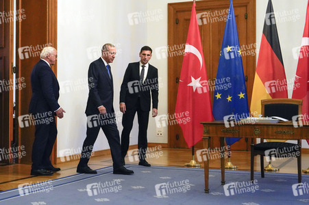Empfang von Recep Tayyip Erdogan im Schloss Bellevue in Berlin