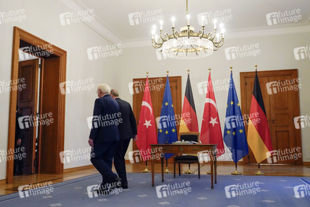 Empfang von Recep Tayyip Erdogan im Schloss Bellevue in Berlin