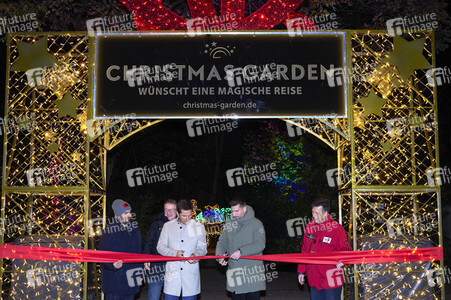 Eröffnung des Christmas Garden 2023 in Hannover