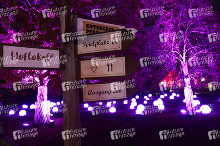 Eröffnung des Christmas Garden 2023 in Hannover