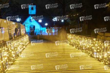 Eröffnung des Christmas Garden 2023 in Hannover