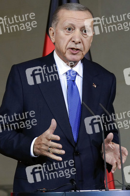 Empfang von Recep Tayyip Erdogan im Kanzleramt in Berlin