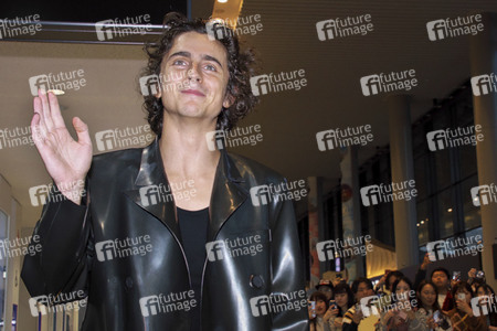 Ankunft von Timothee Chalamet in Narita