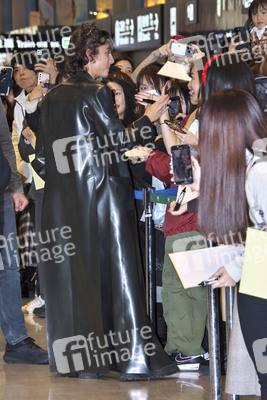 Ankunft von Timothee Chalamet in Narita