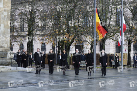 Kronprinzessin Victoria von Schweden bei der Kranzniederlegung zum Volkstrauertag in Berlin
