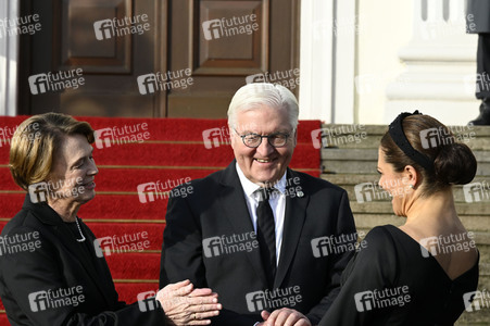Empfang von Kronprinzessin Victoria von Schweden und Prinz Daniel von Schweden im Schloss Bellevue in Berlin