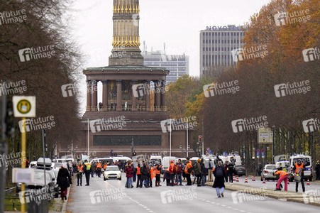 Protestaktionen der 'Letzten Generation' in Berlin