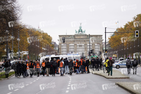 Protestaktionen der 'Letzten Generation' in Berlin