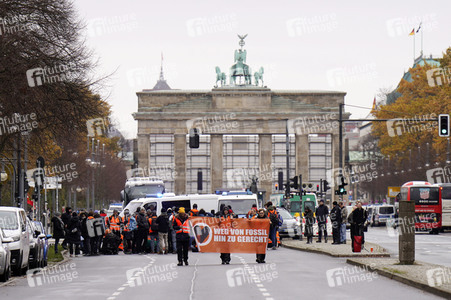 Protestaktionen der 'Letzten Generation' in Berlin