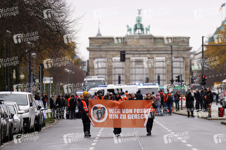 Protestaktionen der 'Letzten Generation' in Berlin