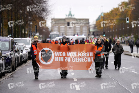 Protestaktionen der 'Letzten Generation' in Berlin