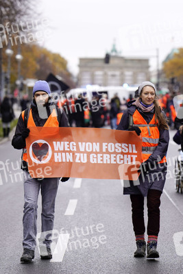 Protestaktionen der 'Letzten Generation' in Berlin