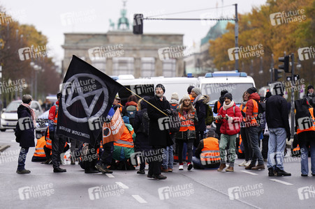 Protestaktionen der 'Letzten Generation' in Berlin