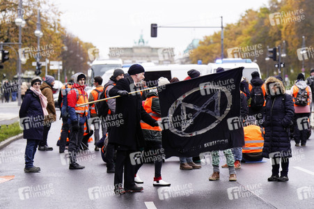 Protestaktionen der 'Letzten Generation' in Berlin